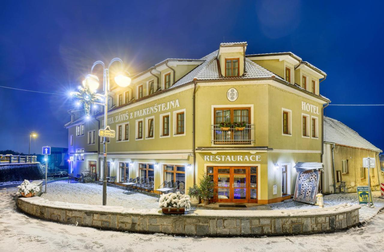 查维斯福肯斯特纳酒店 Hluboká nad Vltavou 外观 照片